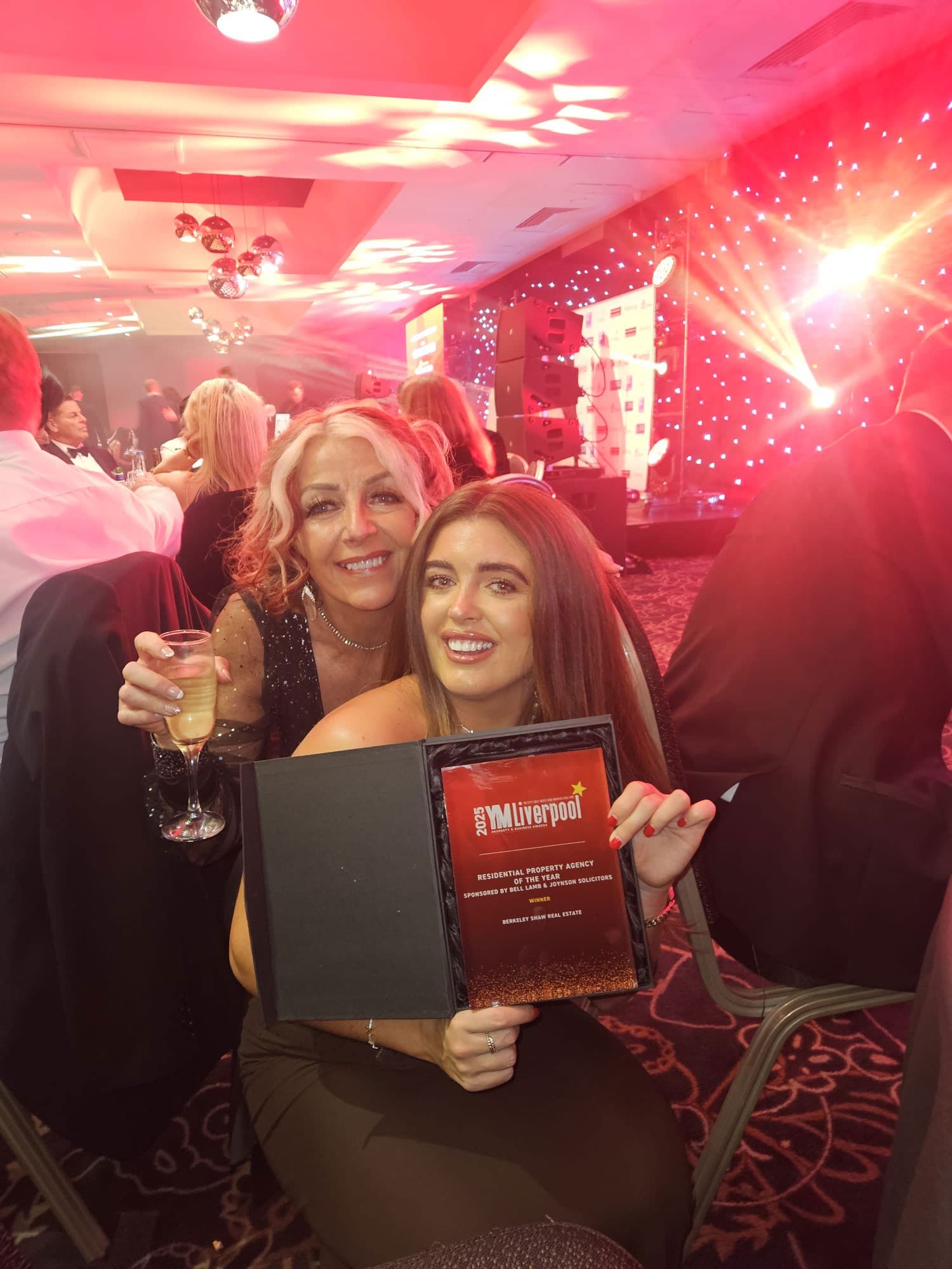 Berkeley Shaw Real Estate named Property Agency of the Year at the YM Liverpool Property and Business Awards 2025